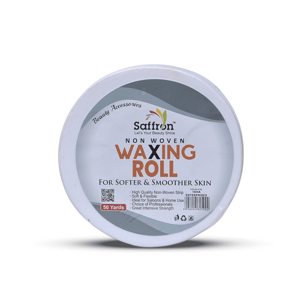 Saffron Non Woven Waxing Paper Roll 50 Yards