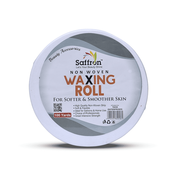 Saffron Non Woven Waxing Paper Roll 100 Yards