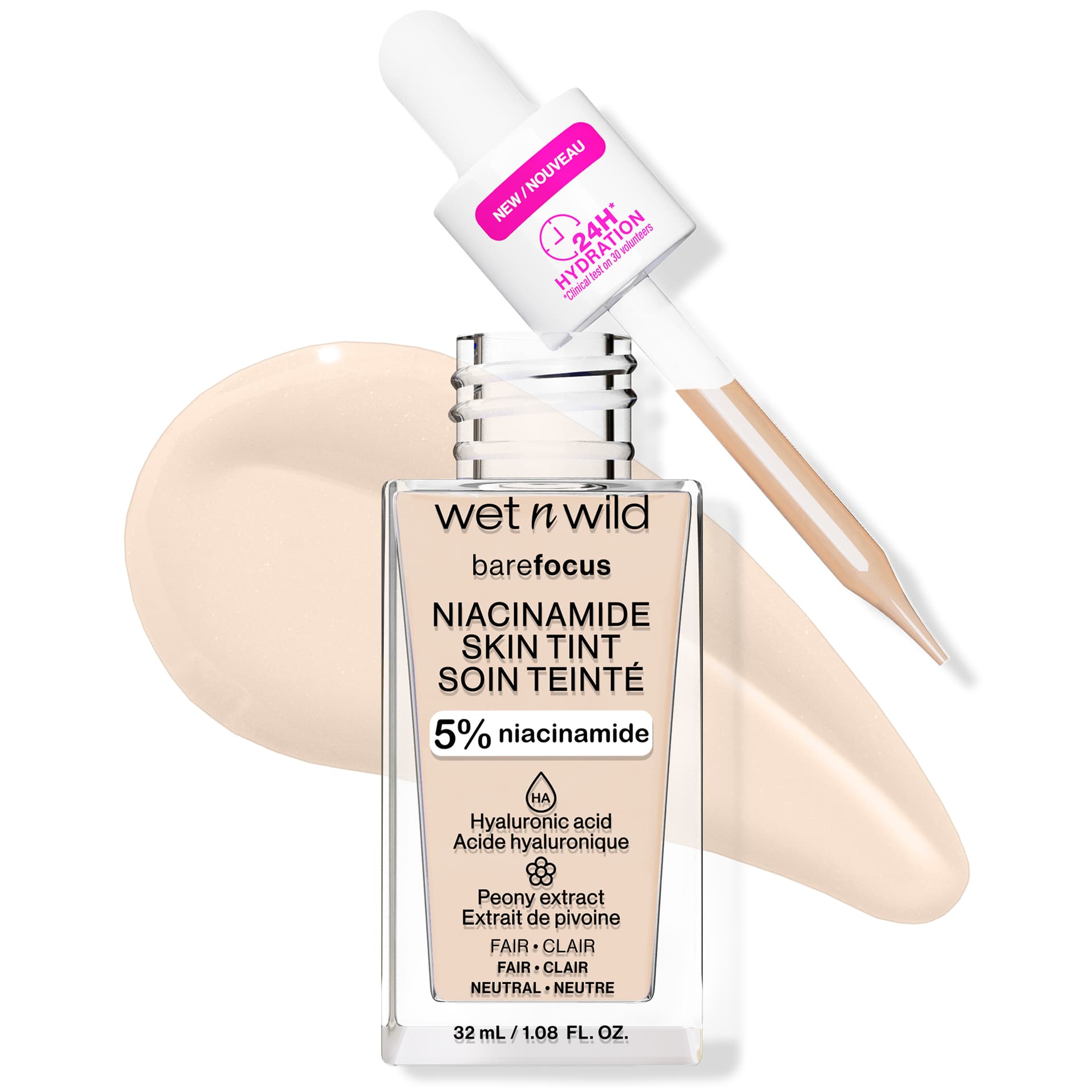Wet n Wild Bare Focus Niacinamide Skin Tint - TESTER