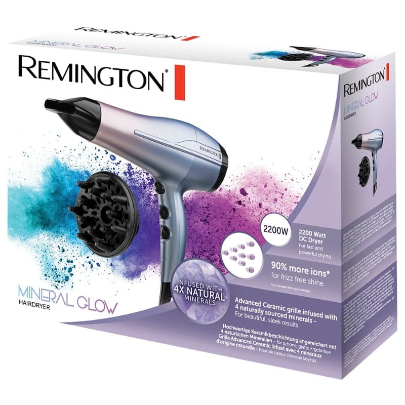 Remington Mineral Glow Hair Dryer D-5408