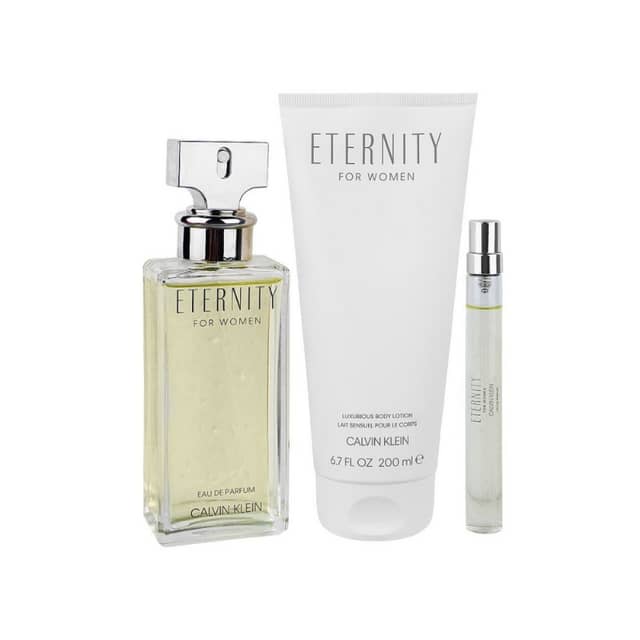 Calvin Klein Eternity For Women Set EDP 100Ml+EDP 10Ml+Body Lotion 100Ml