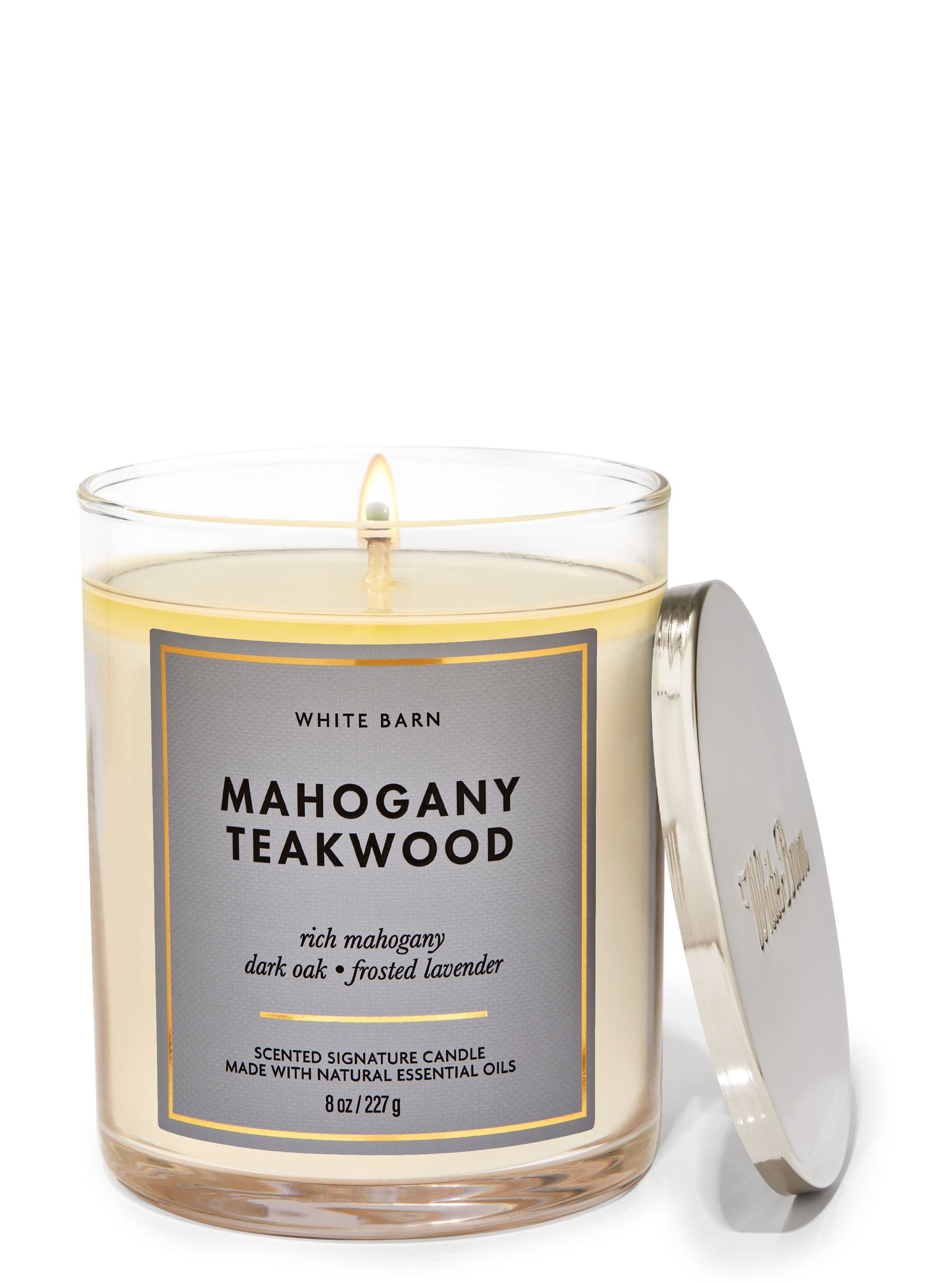 Bath And Body Works Candle Mahogany Teakwood 227g