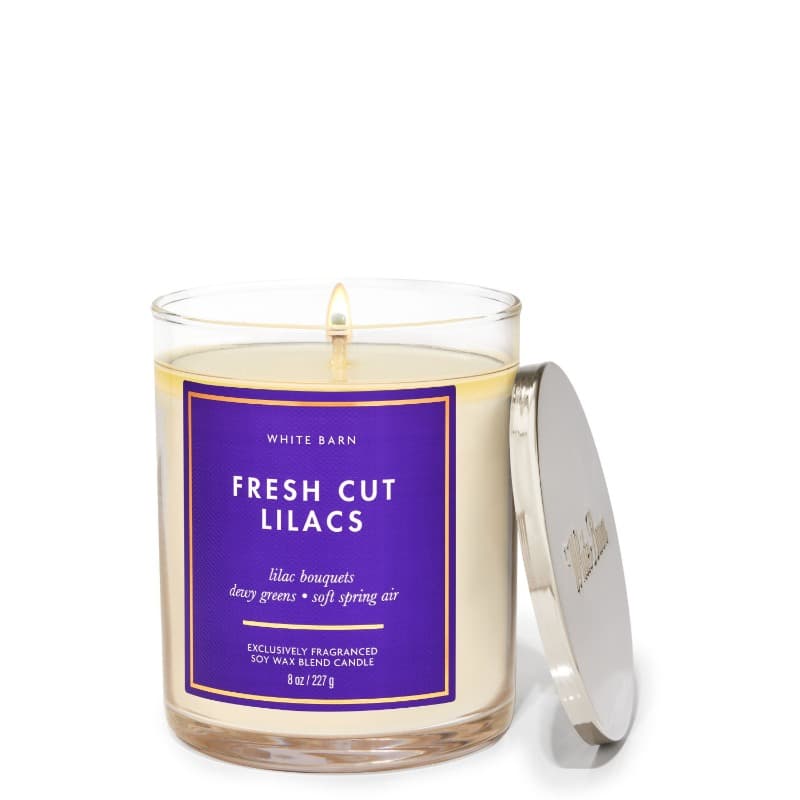 Bath And Body Works Candle Fresh Cut Lilacs 227g