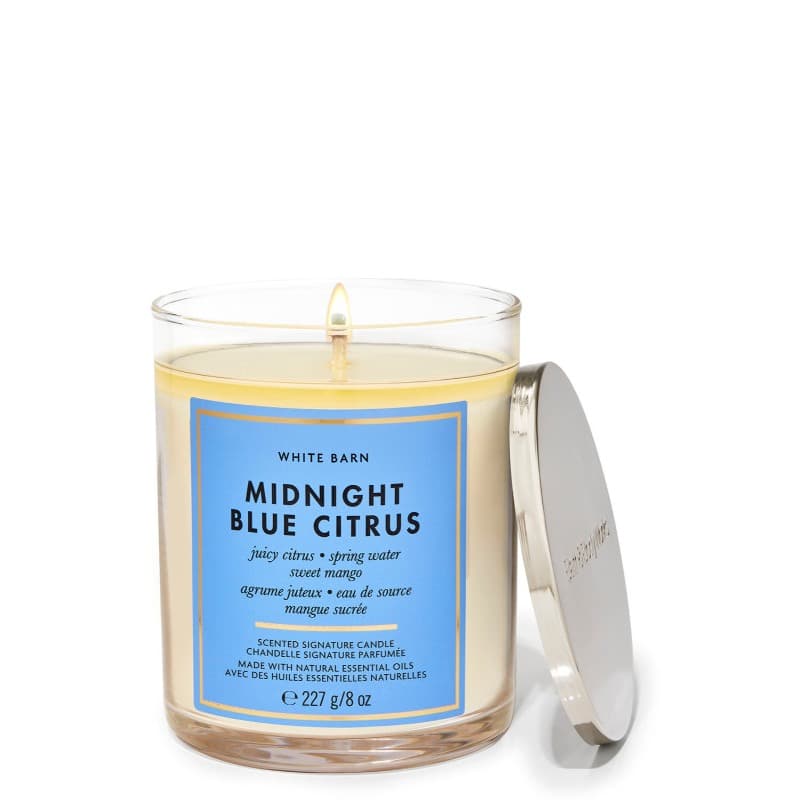 Bath And Body Works Candle Midnight Blue Citrus 227g