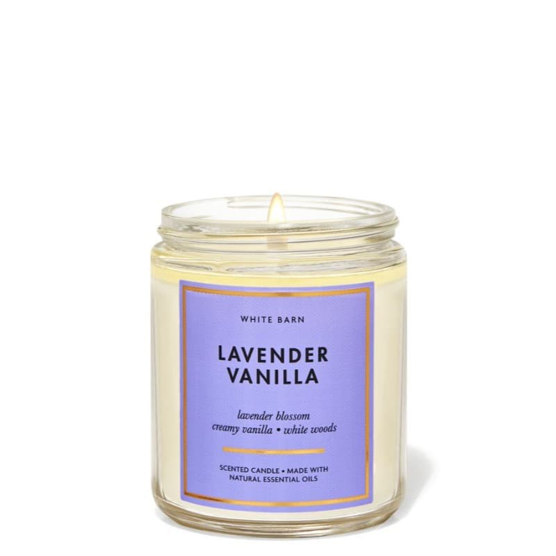 Bath And Body Works Candle Lavender Vanila 198g