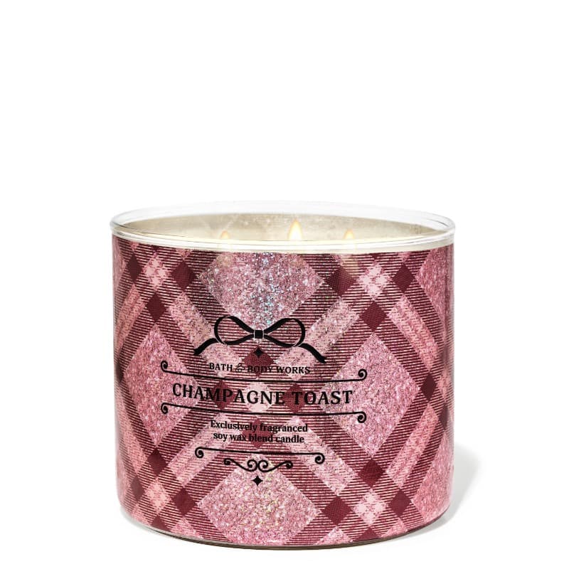 Bath And Body Works Candle Champagne Toast 3-Wick Candle