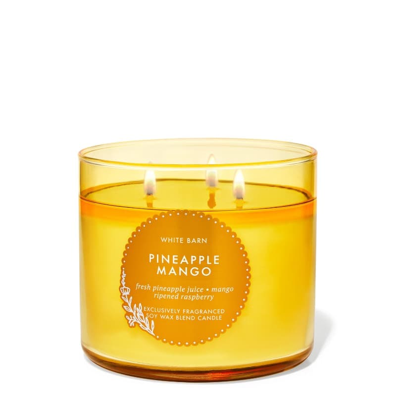 Bath And Body Works Pineapple Mango 3-Wick Candle