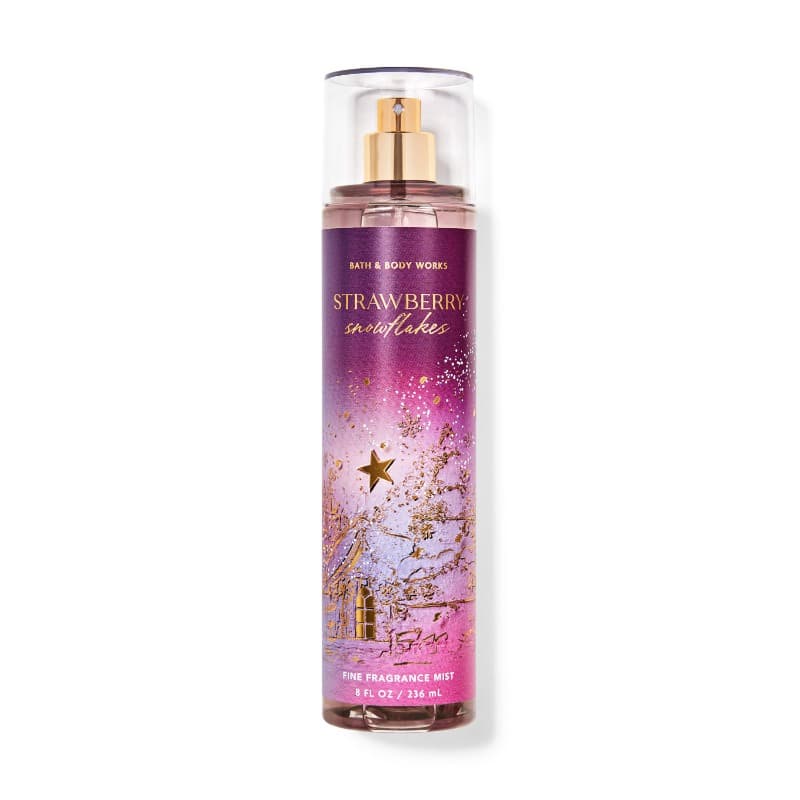 Bath And Body Works Strawberry Snow Flakes Fine Fragrance Mist 236ml
