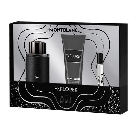 Mont Blanc Explorer EDP 100 ml + After Shave Balm 100 ml + Shower Gel 100 ml Gift Set