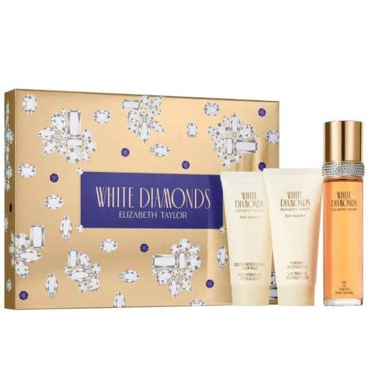 White Diamonds 3 Piece Set by Elizabeth Taylor for Women