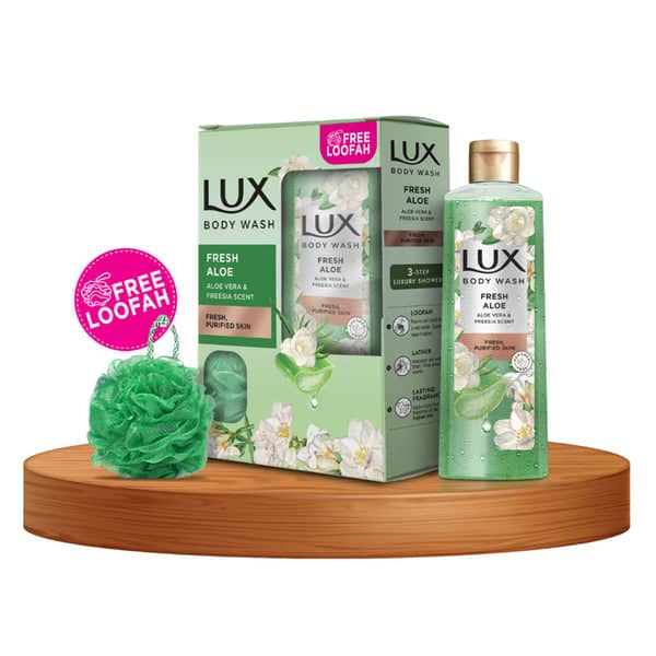 Lux -Body Wash Aloe Box 250Ml