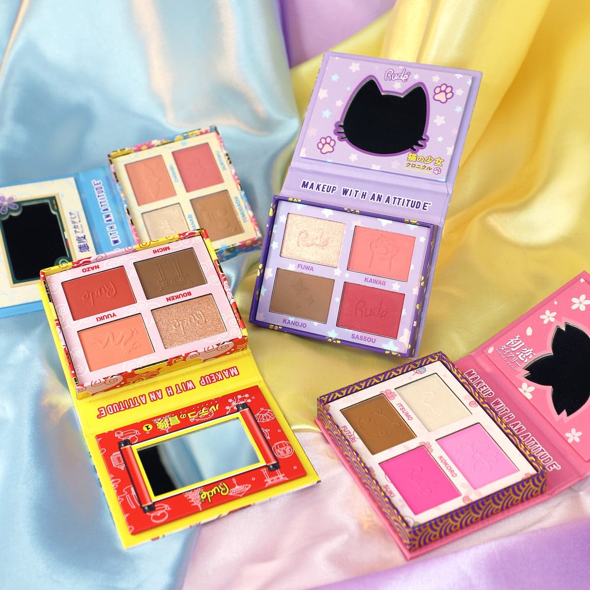 Rude Manga Face Palette