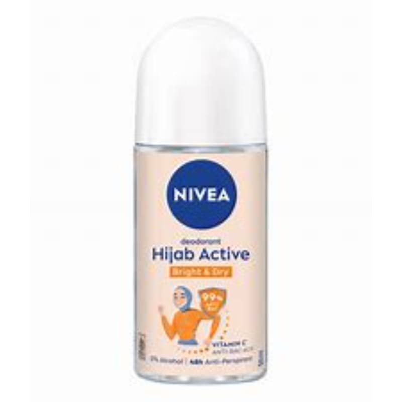 Nivea Hijab Active Bright & Dry Roll On 50ml
