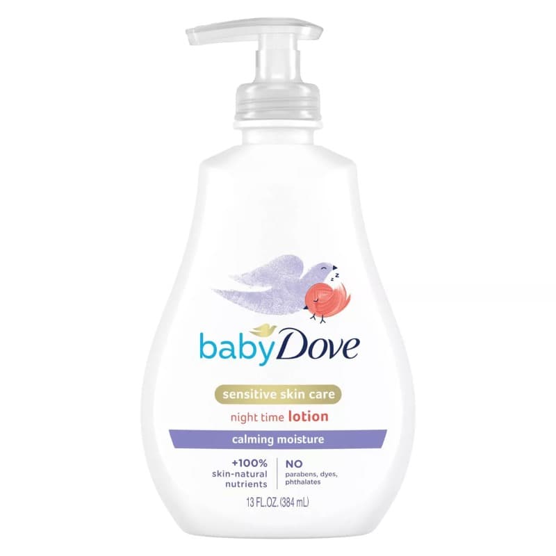 Dove Baby Calming Moisture Night Time Lotion For Sensitive Skin 384ml