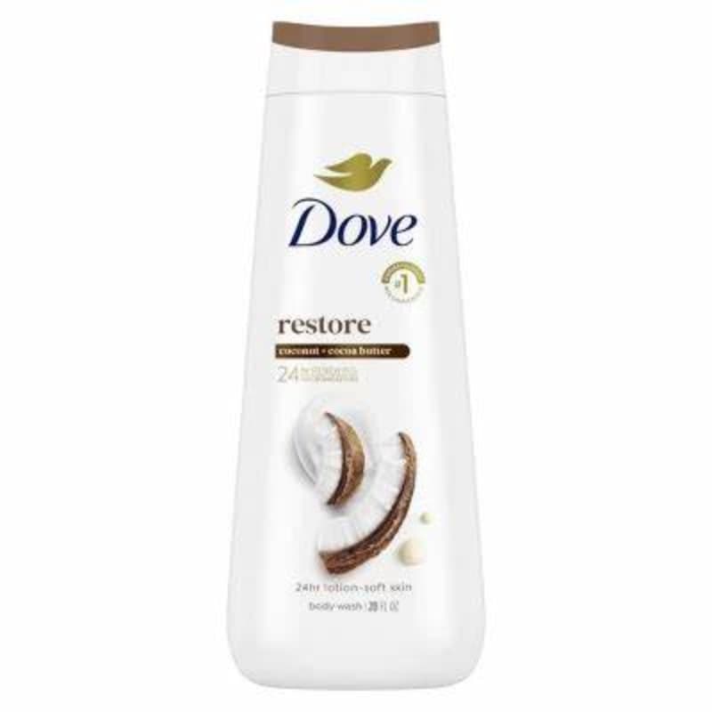Dove Restoring Coconut Butter & Cocoa Butter Body Wash 591ml