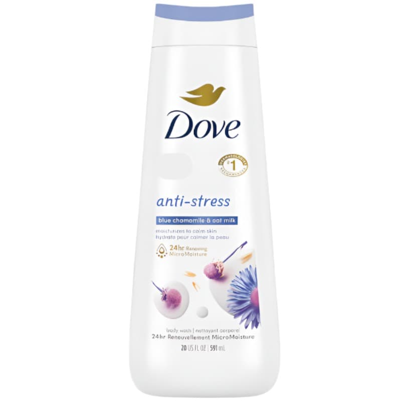 Dove Anti-Stress Blue Chamomile & Oat Body Wash 591ml