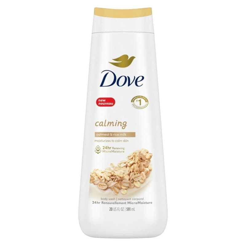 Dove Calming Oatmeal & Rice Milk Body Wash 591ml