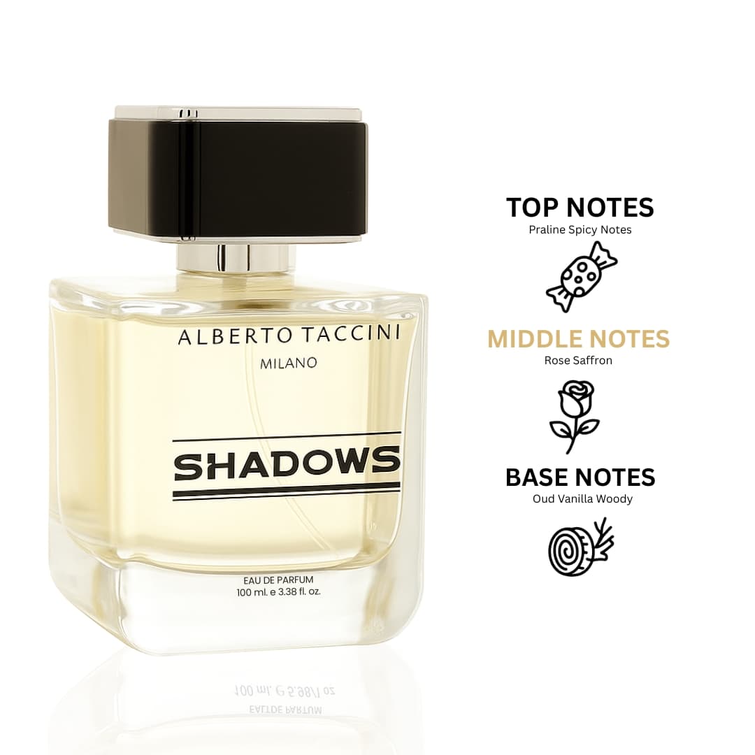 Pierre Cardin Paris Alberto Taccini Milano Shadows EDP 100ml - TESTER