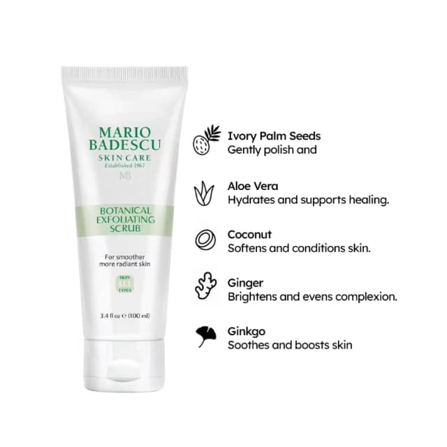 Mario Badescu Botanical Exfoliating Scrub 100g