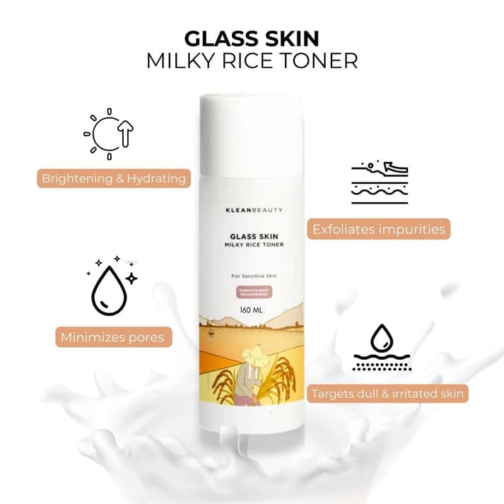 Klean Beauty Milky Toner 160ml