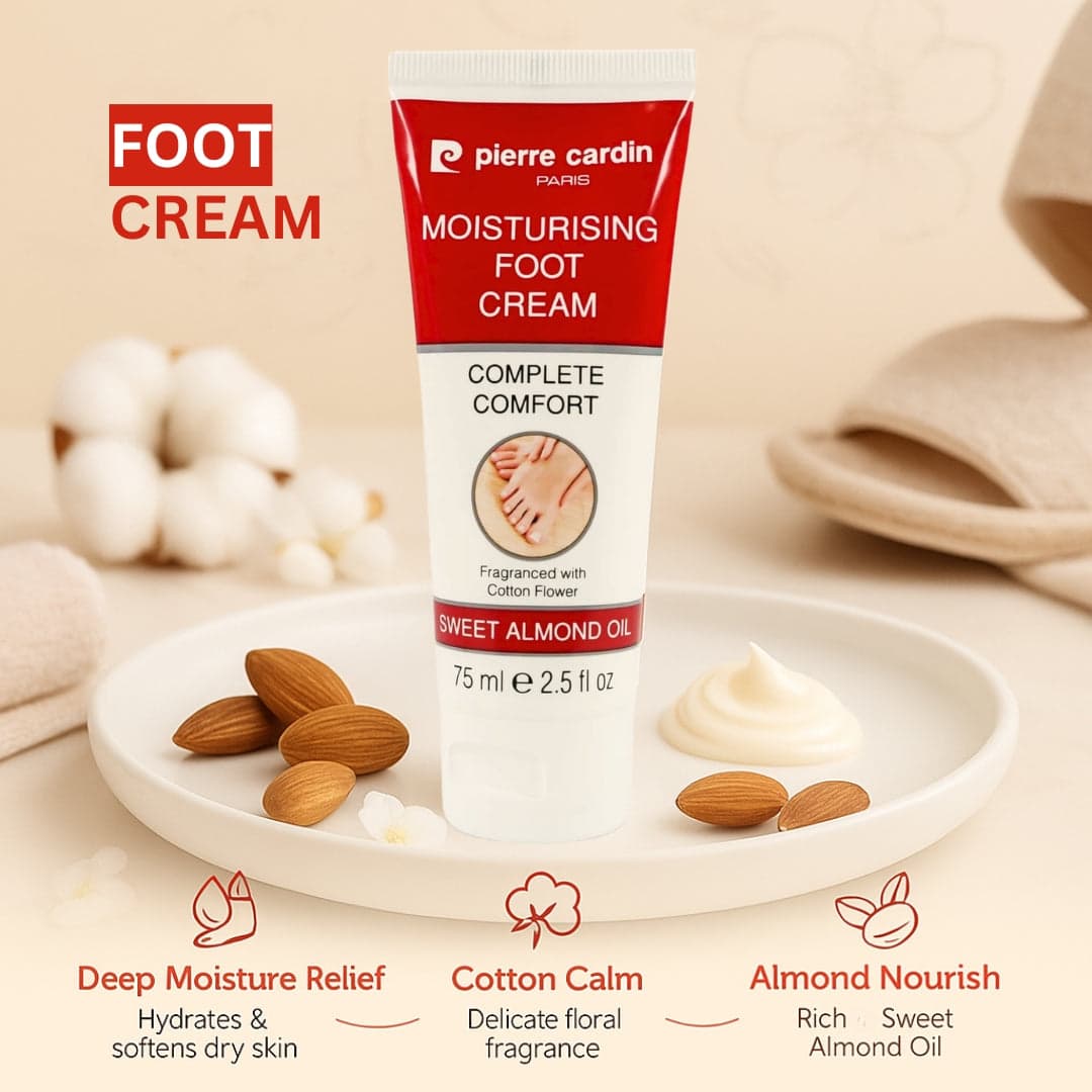 Pierre Cardin Paris Moisturizing Foot Cream 75ml