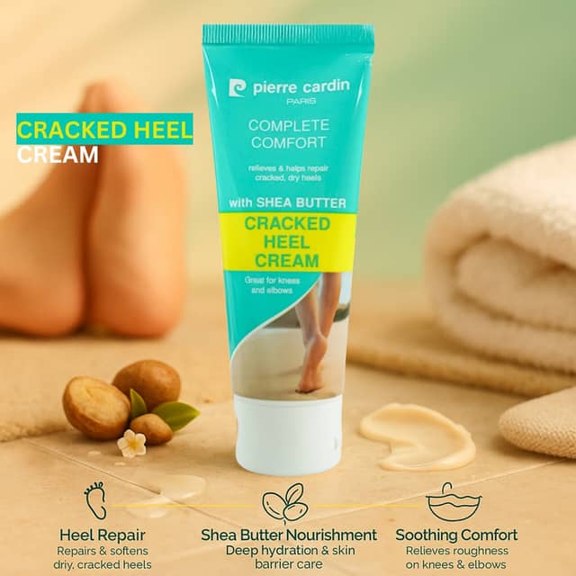 Pierre Cardin Paris Complete Comfort Cracked Heel Cream With Shea Butter 75ml