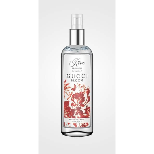 Gucci Bloom Body Mist By Reve Fragrances 125ml