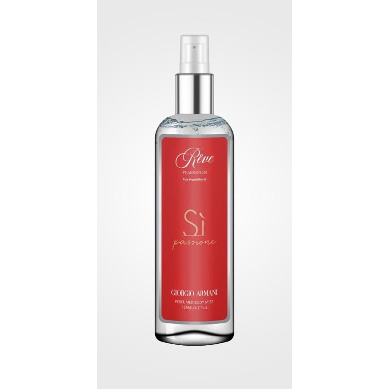 Giorgio Armani Si Passion Body Mist By Reve Fragrances 125ml