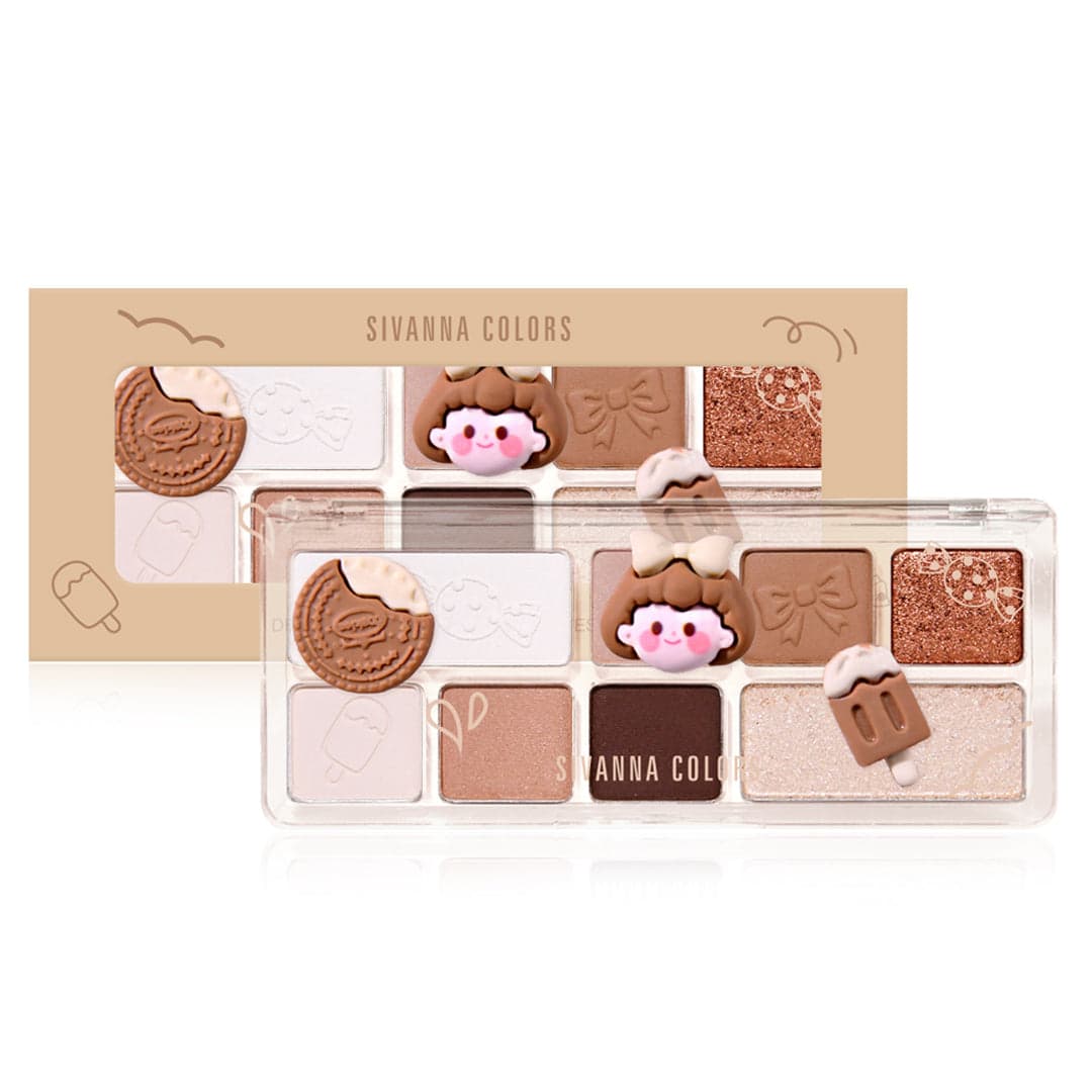 Sivanna Drop of Glue Eight Color EyeShadow