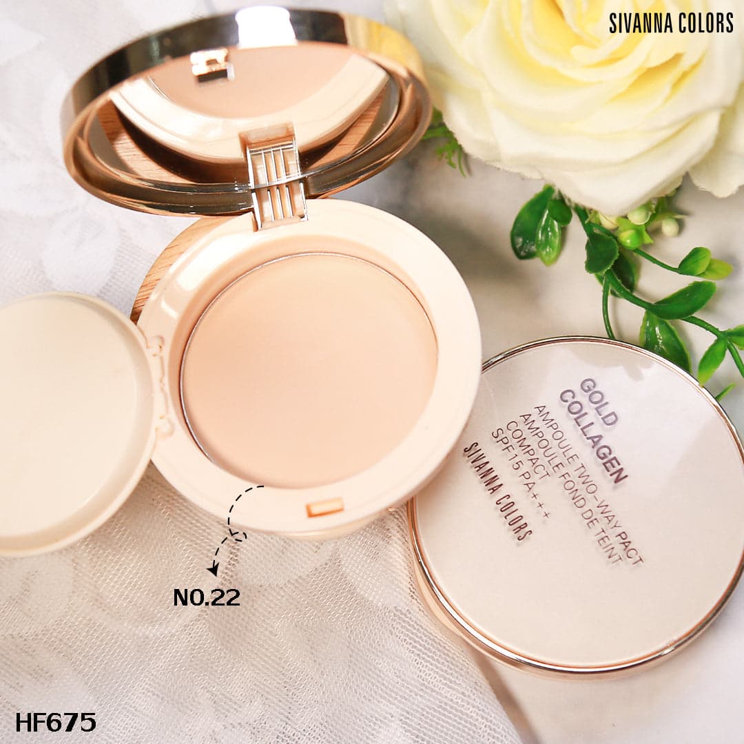 Sivanna Gold Collagen Setting Powder