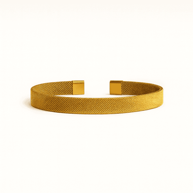 Kushim Broad Snake Chain Bracelet