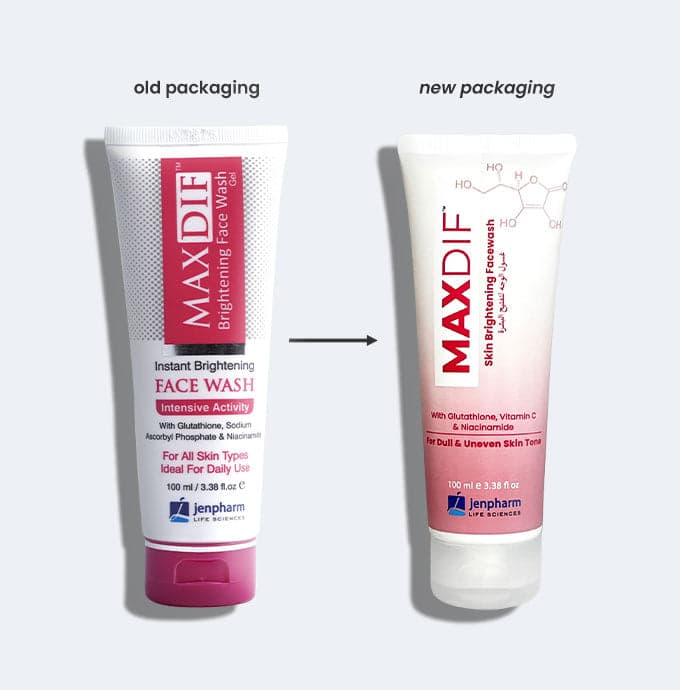 Jenpharm Maxdif Facewash 100ml