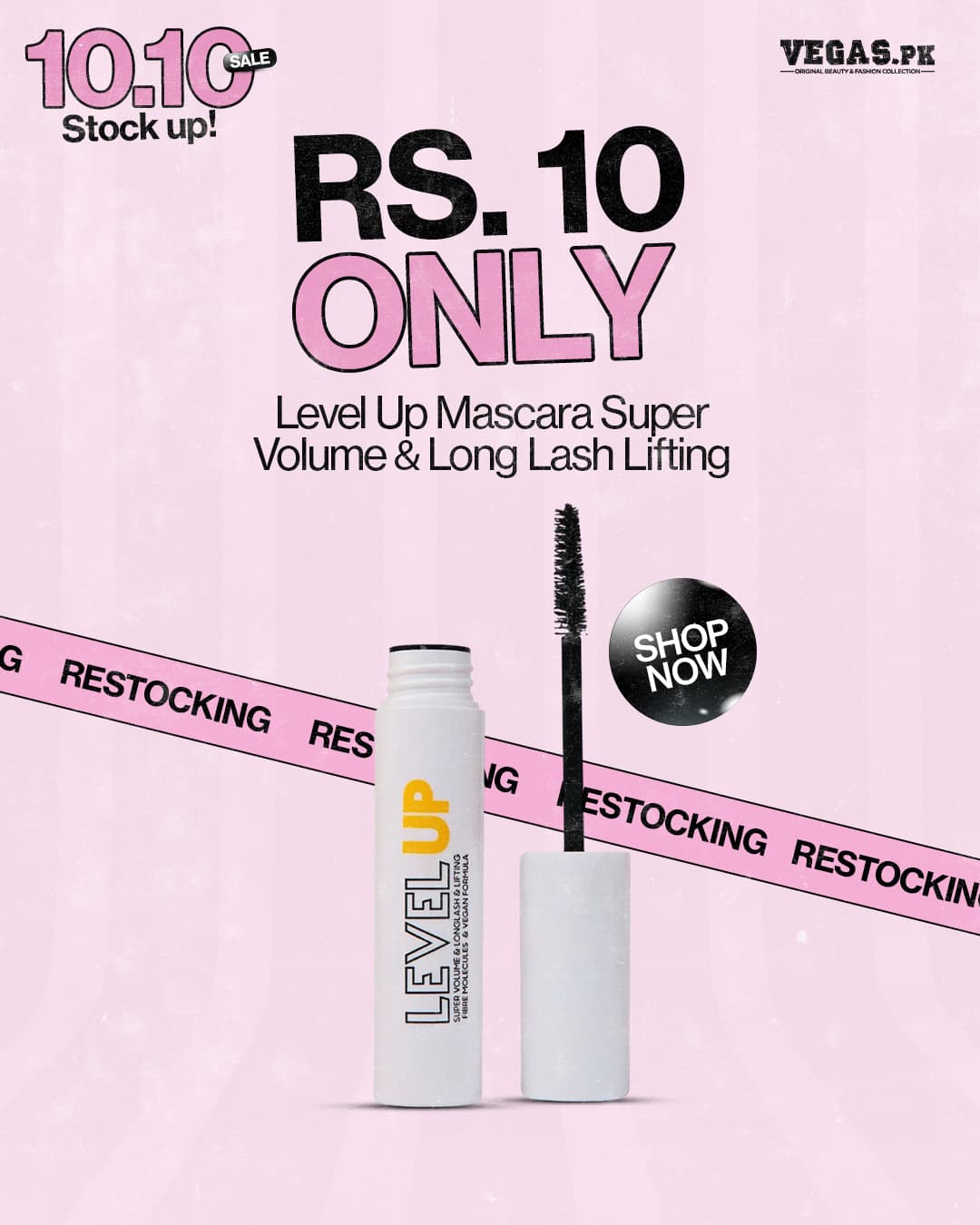 Pierre Cardin Level Up Mascara Super Volume & Long Lash Lifting Deal 3
