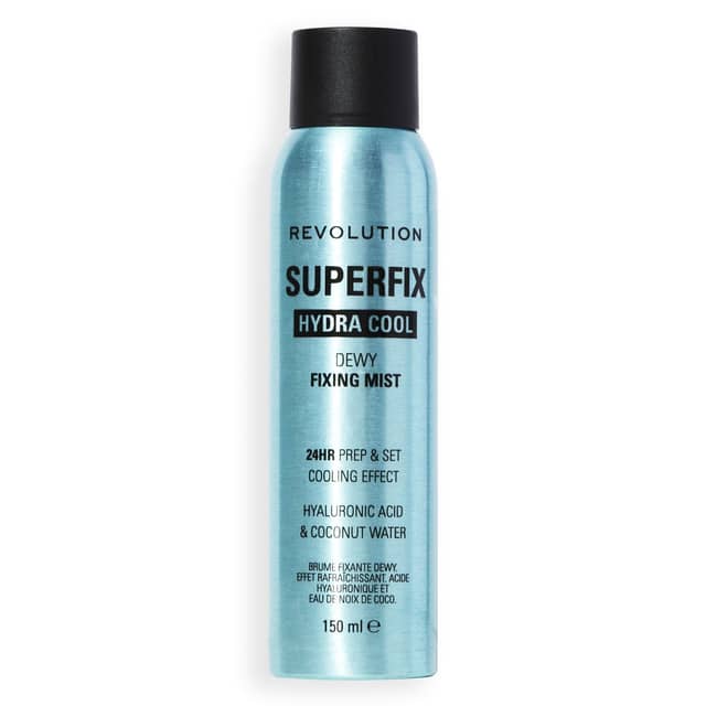 Revolution Superfix Hydra Cool Prep + Fix Continuous Fixing Mist 150ml