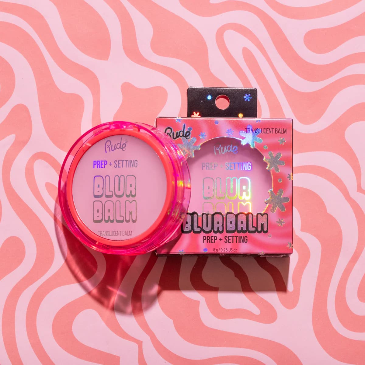 Rude Blur Balm - Prep + Setting Translucent Balm