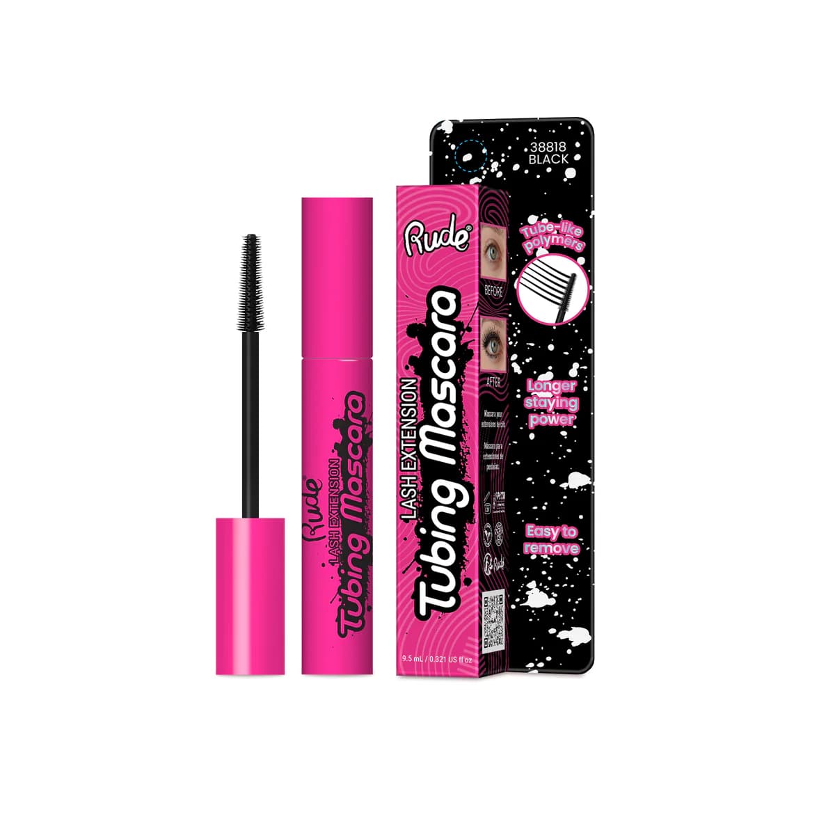 Rude Lash Extension Tubing Mascara
