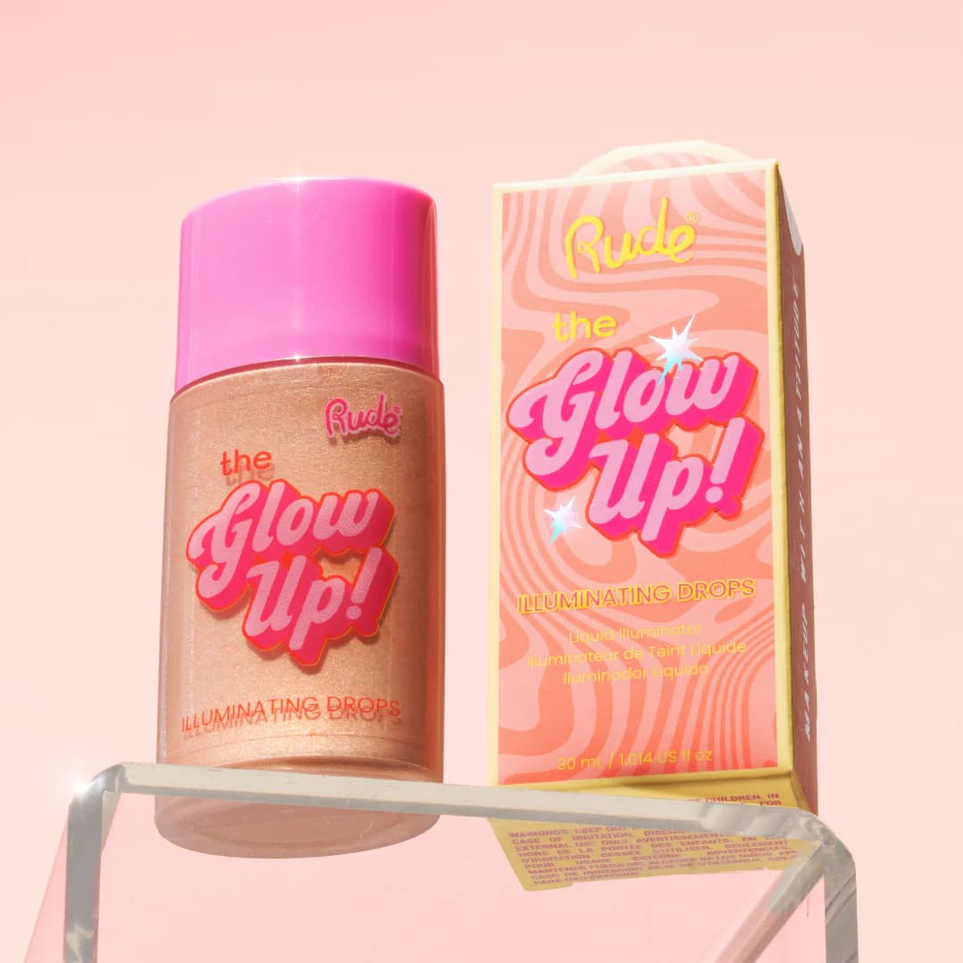 Rude The Glow Up! Illuminating Drops - TESTER