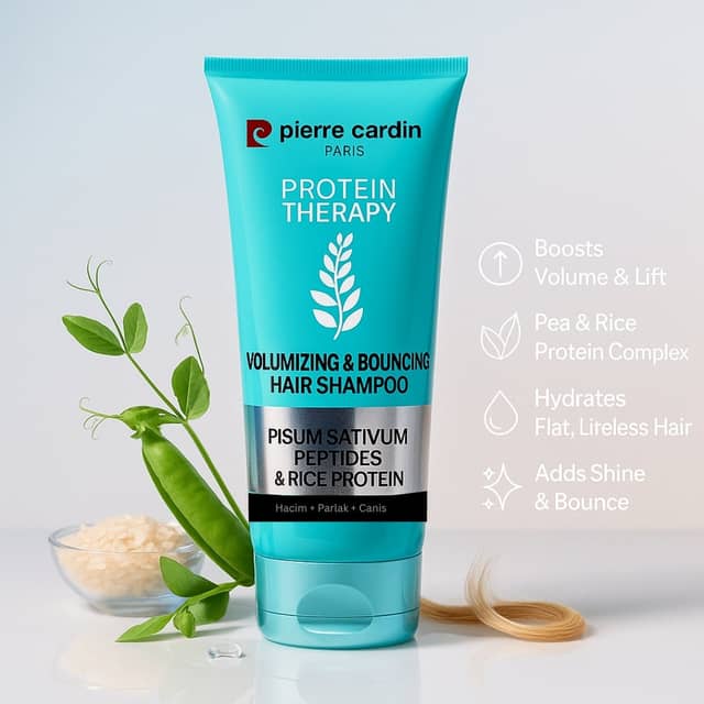 Pierre Cardin Paris Protein Therapy Shampoo 250ml - Volumizing & Bouncing