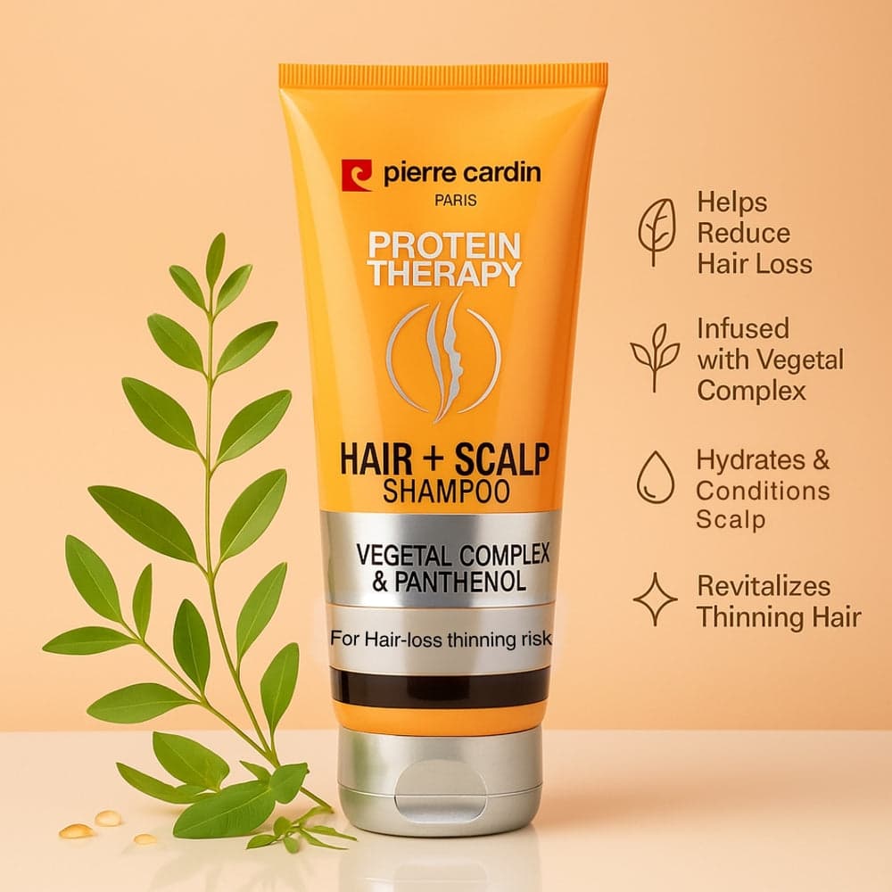 Pierre Cardin Paris Protein Therapy Shampoo 250ml - Hair + Scalp