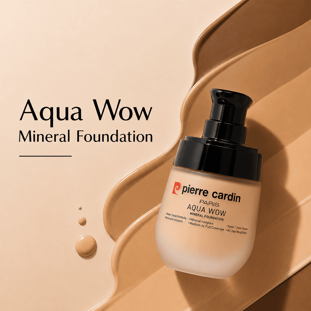Pierre Cardin Paris Aqua Wow Mineral Foundation 32ml