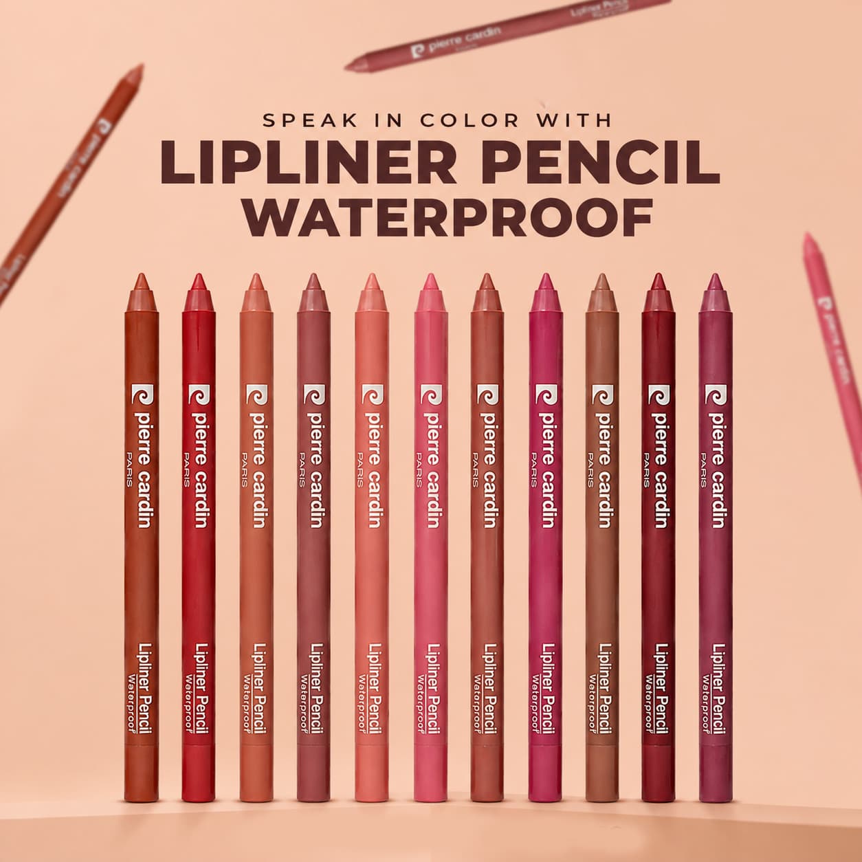 Pierre Cardin Lipliner Pencil Waterproof NEW - TESTER