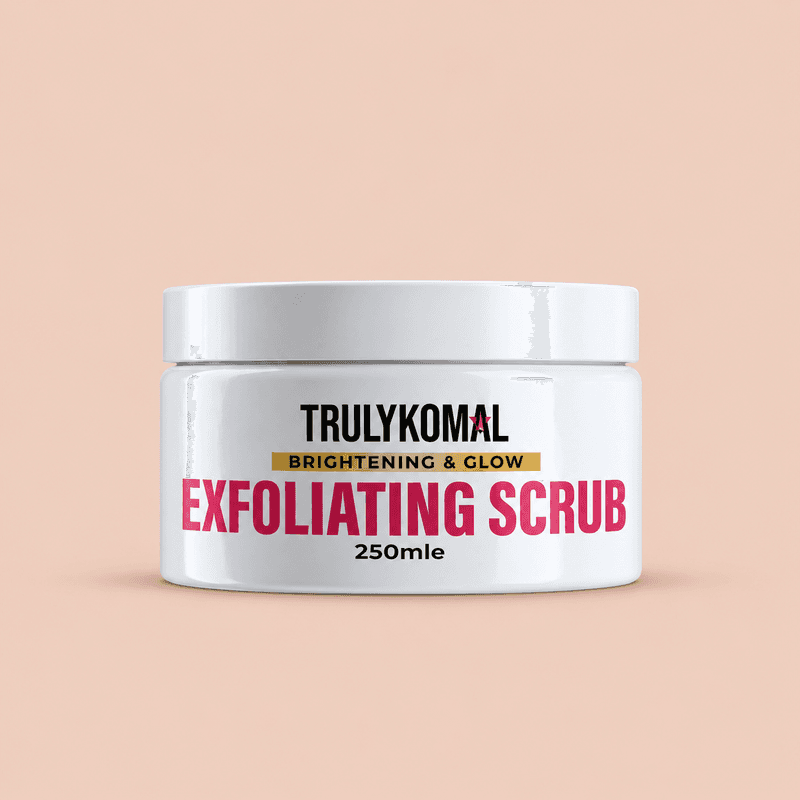 Truly Komal Brightening & Glow Exfoliating Scrub 250ml