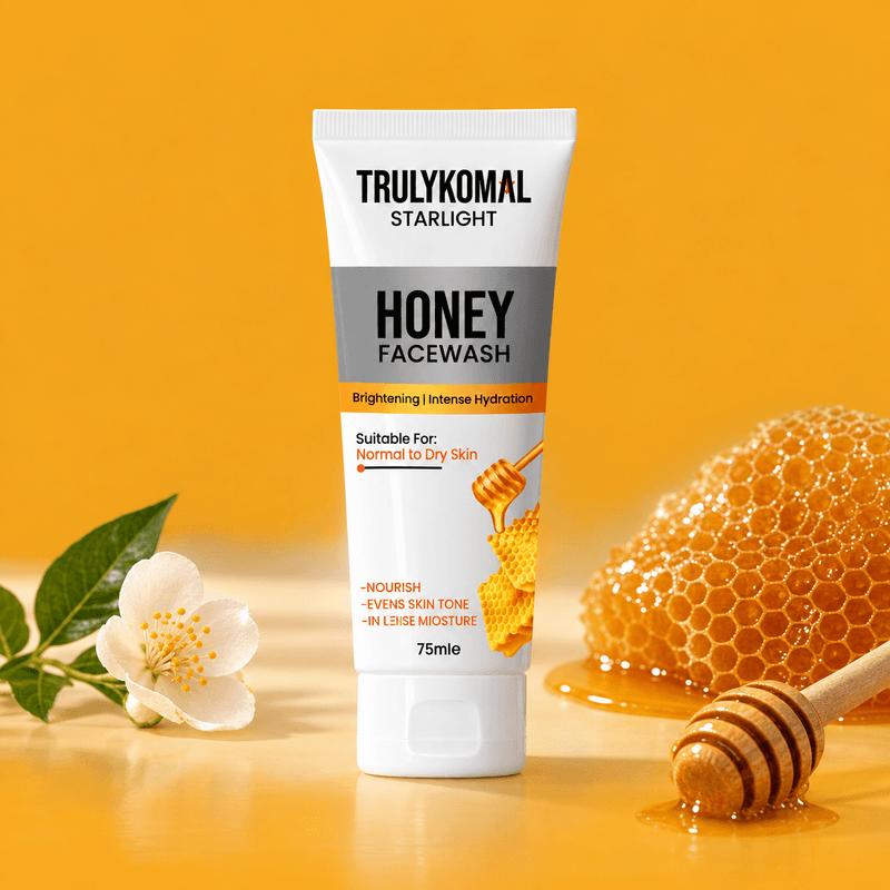 Truly Komal Honey Facewash 75ml