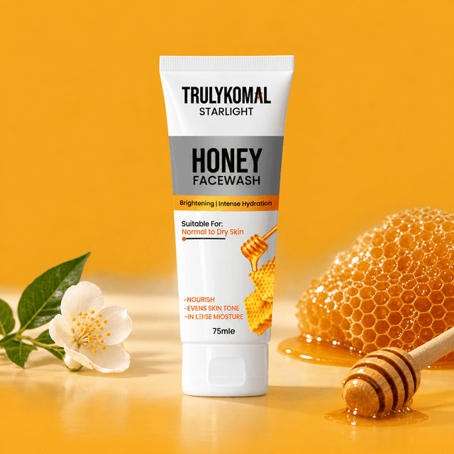 Truly Komal Honey Facewash 75ml