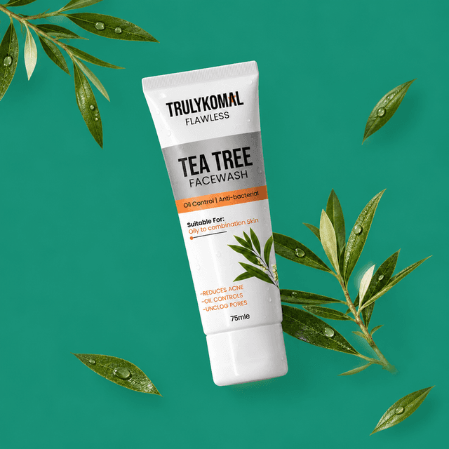 Truly Komal Tea Tree Face Wash 75ml