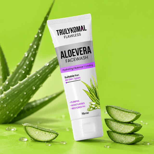 Truly Komal Aloe Vera Facewash 75ml