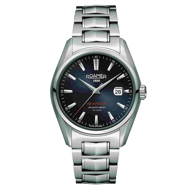 Roamer Gents Automatic Stainless Steel Watch 210633 41 55 20 Black