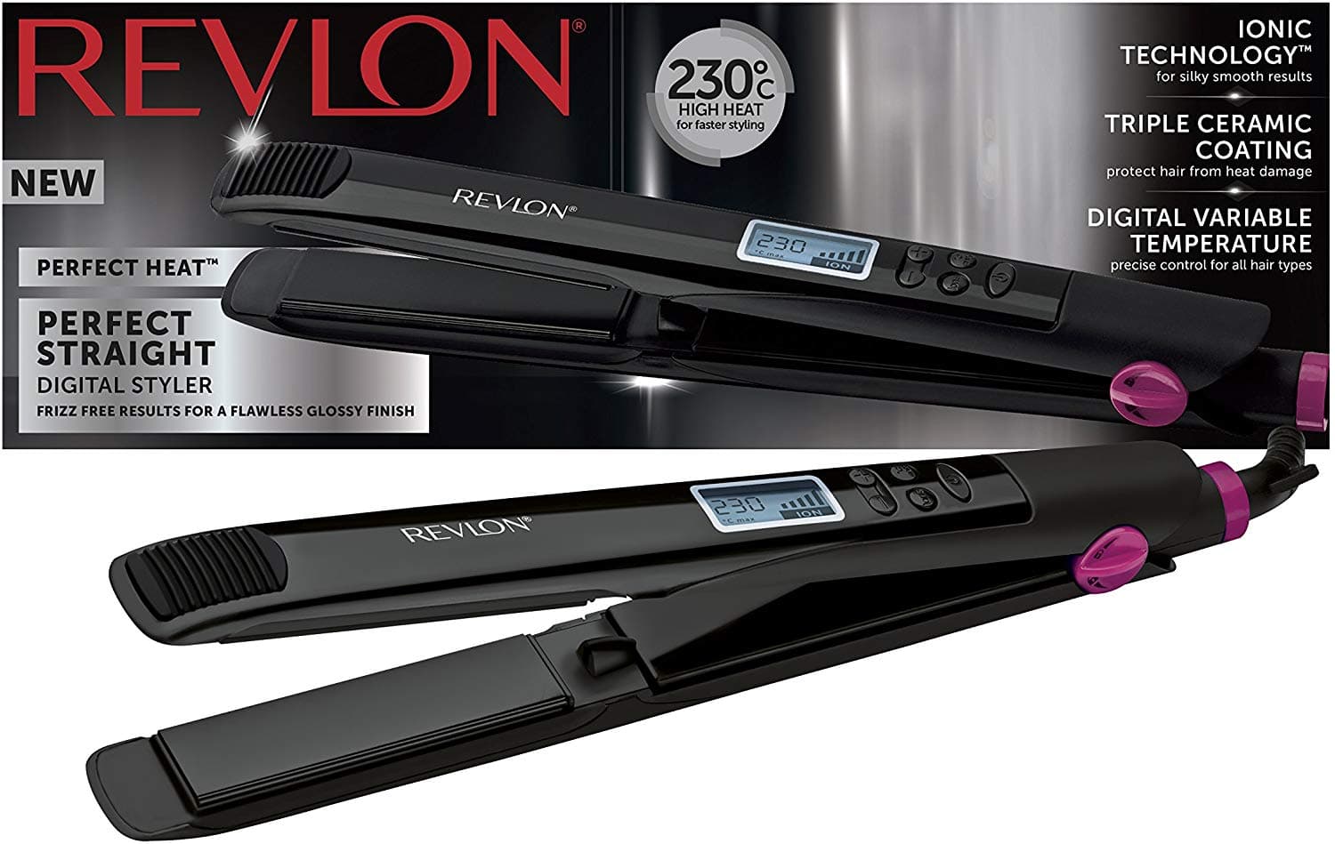 2165 Revlon Hair Straghtner New
