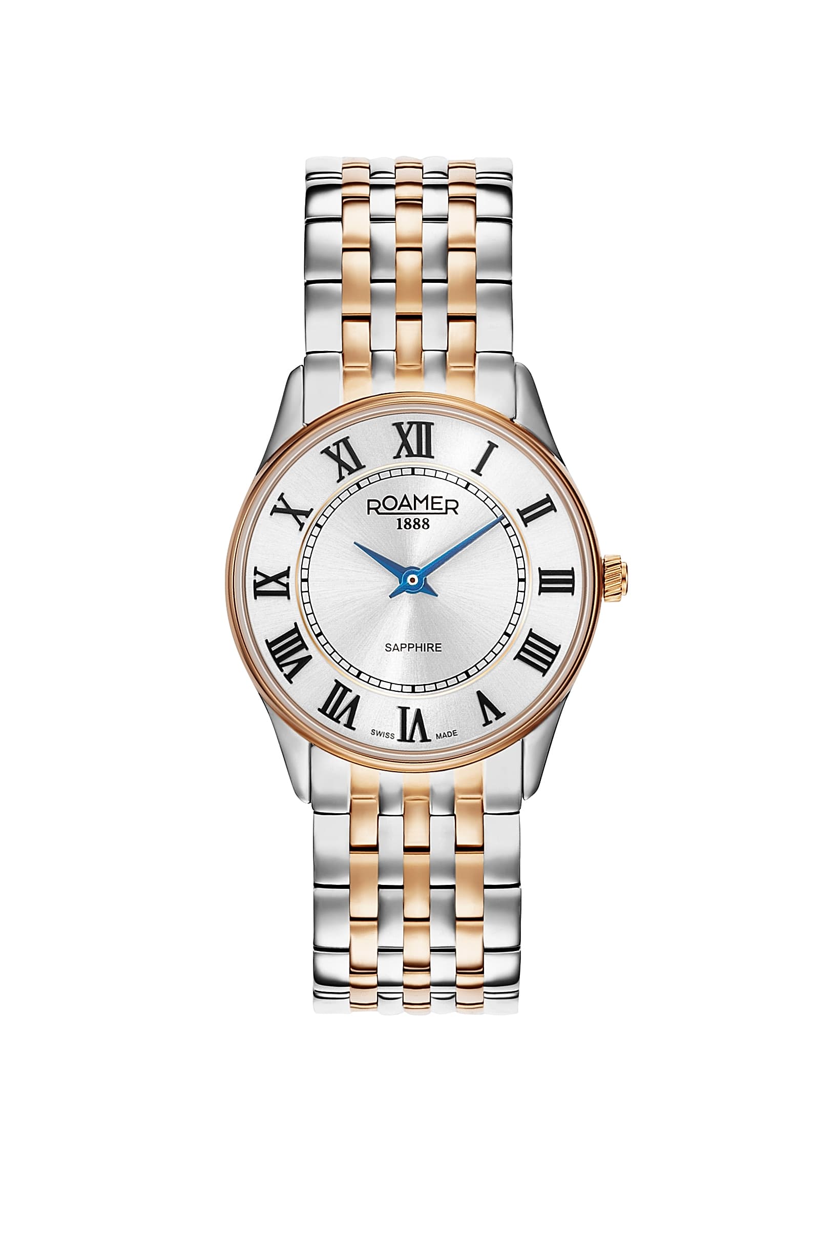 Roamer Ladies Quartz Stainless Steel Watch 520820 49 15 50 Silver