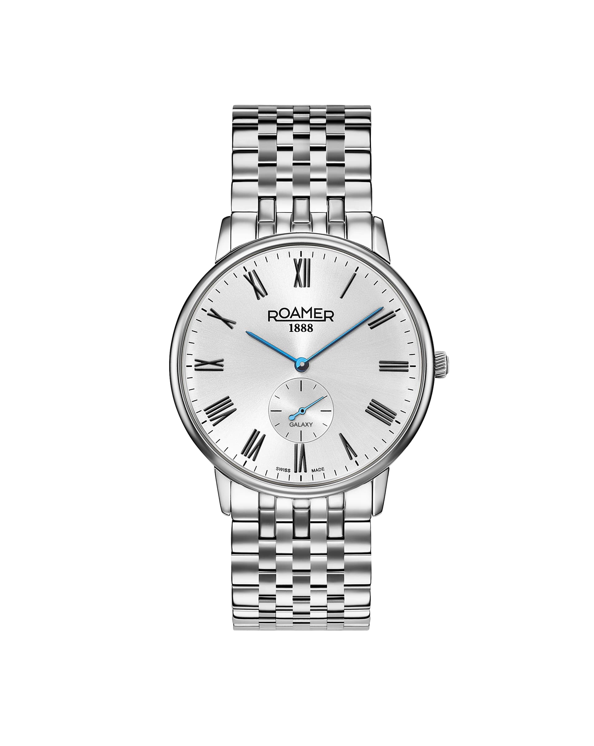Roamer Gents Quartz Stainless Steel Watch 620710 41 15 50 Silver